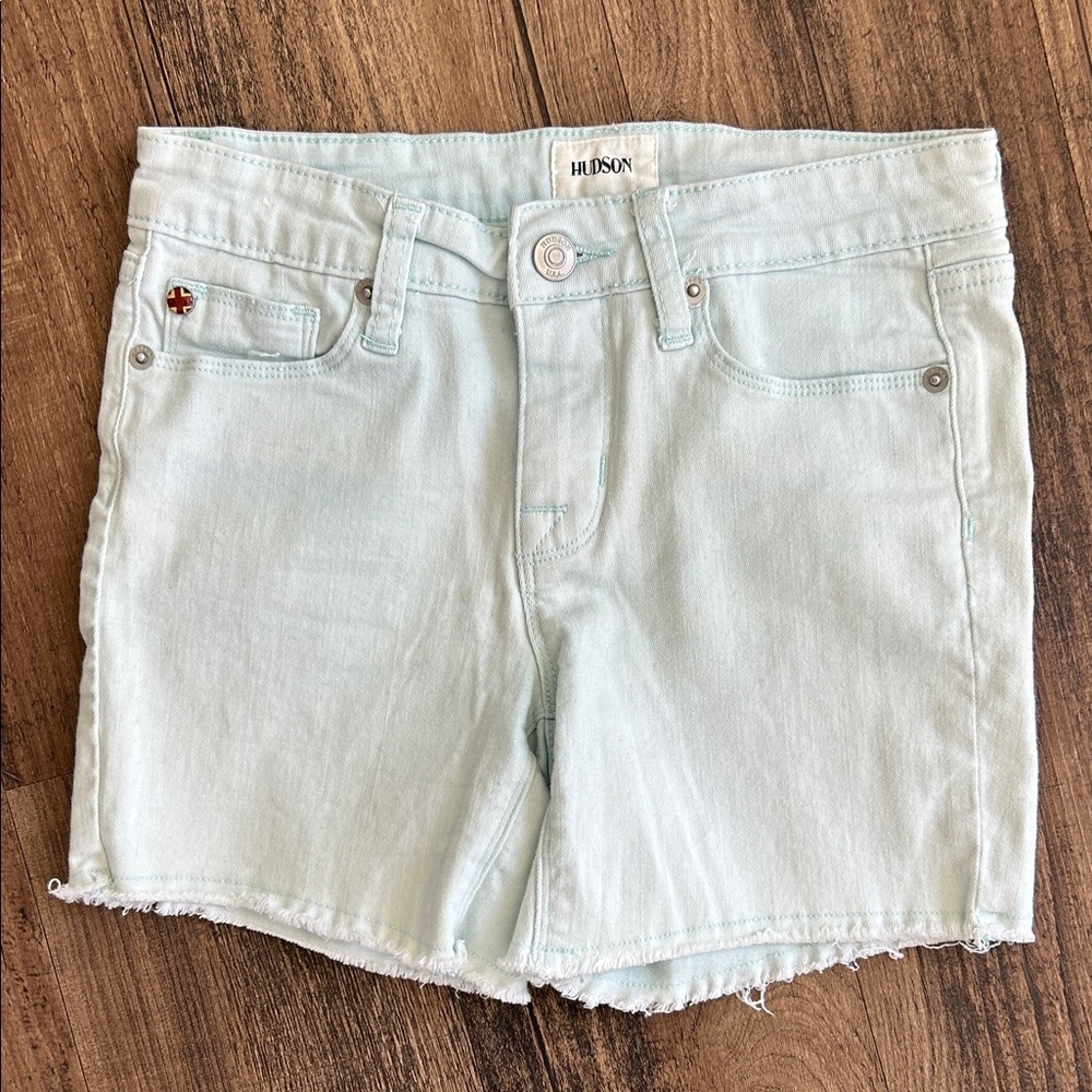 Hudson Jeans girl’s Light Wash Denim Shorts